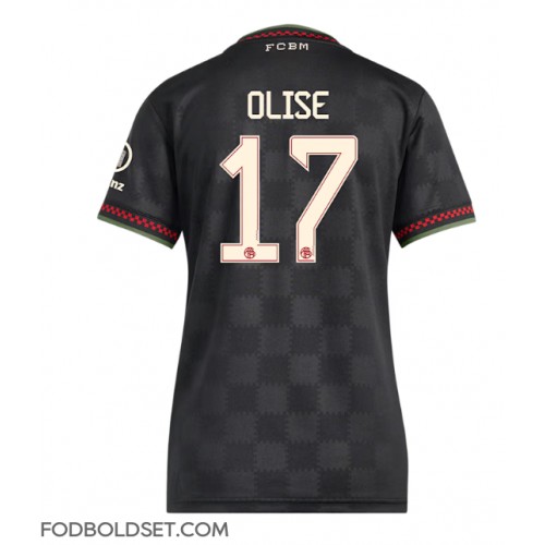 Bayern Munich Michael Olise #17 Tredjetrøje Dame 2025-26 Kortærmet Bayern Munich Michael Olise #17 Tredjetrøje Dame 2025-26 Kortærmet